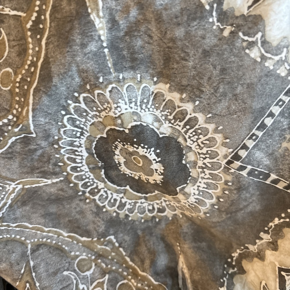 POTTERY BARN Jacolyn ? DUVET COVER F/Q 2 STD SHAMS, GREY/WHITE SPARE BR DISPLAY - Picture 10 of 14